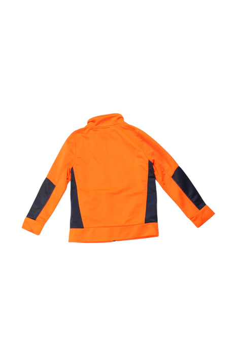 A Orange Lightweight Jackets from Puma in size 3T for boy. (Back View)