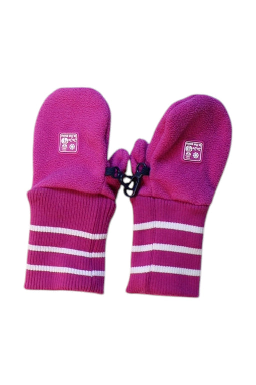 A Pink Gloves & Mittens from Jojo Maman Bébé in size 2T for girl. (Front View)