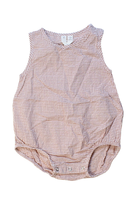 A Beige Sleeveless Rompers from Arket in size 3-6M for girl. (Front View)
