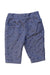 A Blue Casual Pants from The Little White Company in size 0-3M for boy. (Front View)