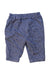 A Blue Casual Pants from The Little White Company in size 0-3M for boy. (Back View)