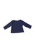 A Navy Long Sleeve Tops from The Little White Company in size 0-3M for boy. (Back View)