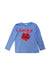 A Blue Long Sleeve T Shirts from Seed in size 7Y for boy. (Front View)