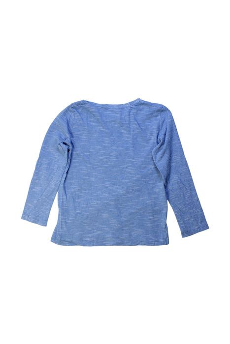 A Blue Long Sleeve T Shirts from Seed in size 7Y for boy. (Back View)