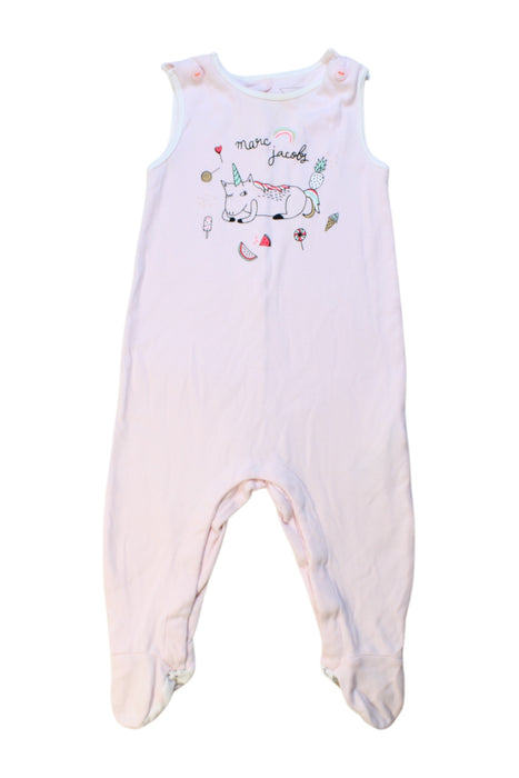 A Pink Sleeveless Rompers from Little Marc Jacobs in size 6-12M for girl. (Back View)