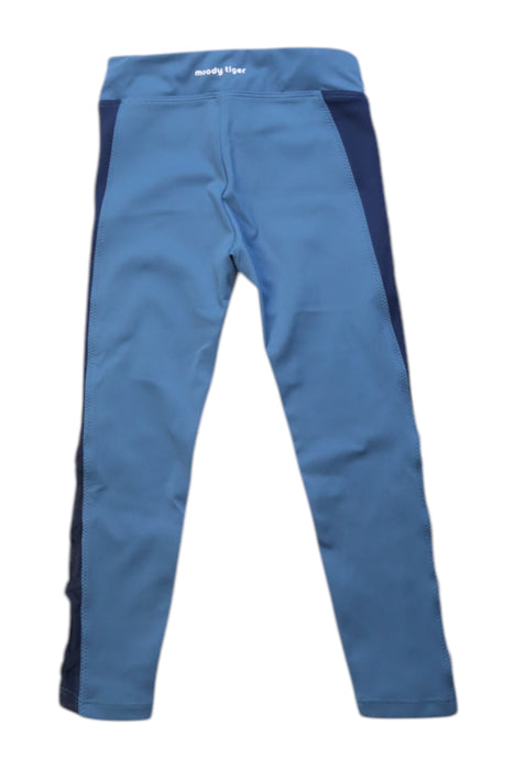 A Blue Leggings from Moody Tiger in size 2T for girl. (Back View)