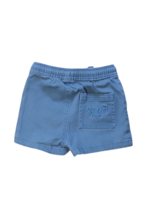 A Blue Shorts from Seed in size 12-18M for boy. (Back View)