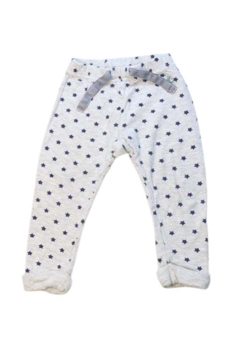 A White Leggings from Petit Bateau in size 12-18M for neutral. (Front View)