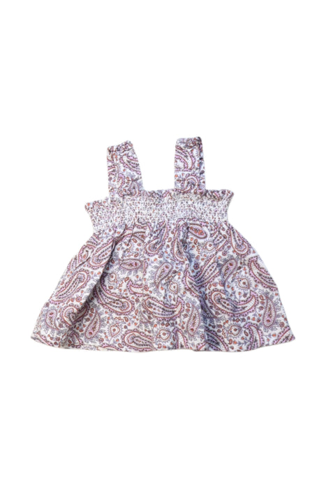 A Multicolour Sleeveless Dresses from Seed in size 6T for girl. (Front View)