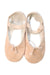 A Peach Flats from Bloch in size 6T for girl. (Back View)