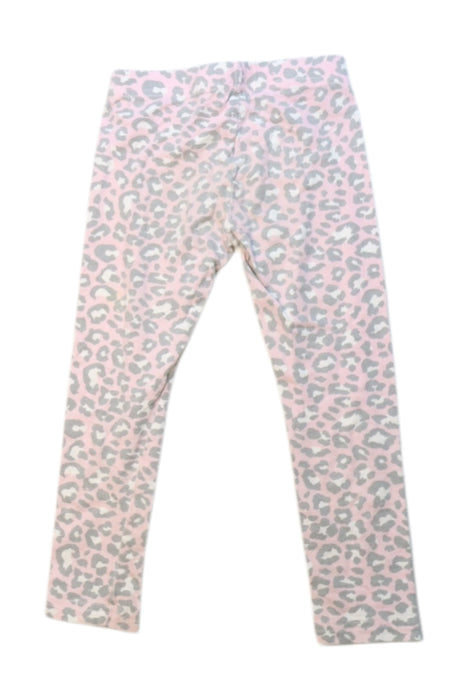A Pink Leggings from Seed in size 3T for girl. (Back View)