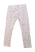 A Pink Leggings from Seed in size 3T for girl. (Back View)