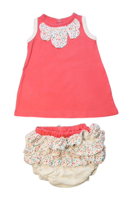 A Multicolour Shorts Sets from TinyBitz in size 6-12M for girl. (Front View)