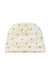A White Winter Hats from Young Versace in size 3-6M for neutral. (Back View)