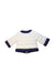 A White Puffer/Quilted Coats & Outerwear from Moschino in size 3-6M for girl. (Back View)