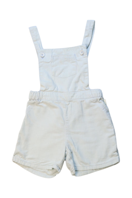 A Ivory Overall Shorts from Carrément Beau in size 2T for neutral. (Front View)