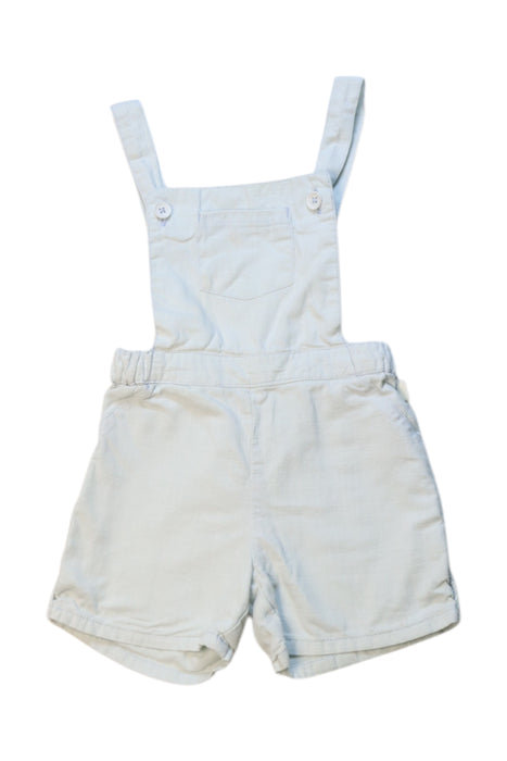 A Ivory Overall Shorts from Carrément Beau in size 2T for neutral. (Front View)