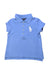 A Blue Short Sleeve Polos from Polo Ralph Lauren in size 3T for girl. (Front View)