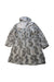 A Black Coats from ValMax in size 8Y for girl. (Back View)