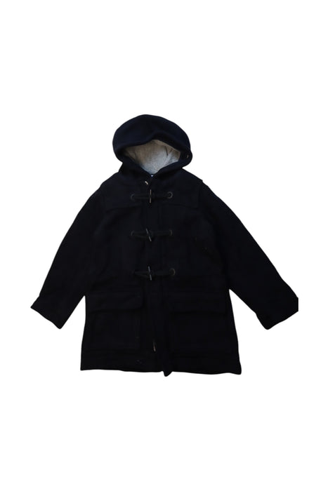 A Black Coats from Jacadi in size 8Y for girl. (Front View)