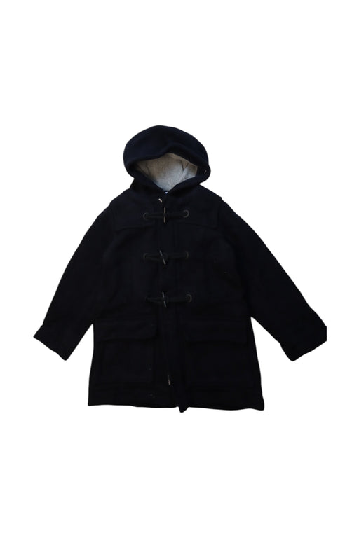A Black Coats from Jacadi in size 8Y for girl. (Front View)