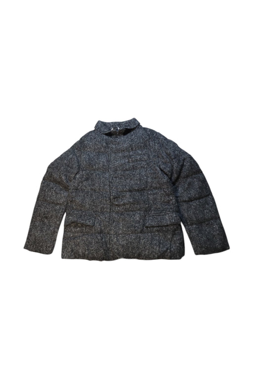 A Grey Puffer/Quilted Coats & Outerwear from Dolce & Gabbana in size 9Y for girl. (Front View)