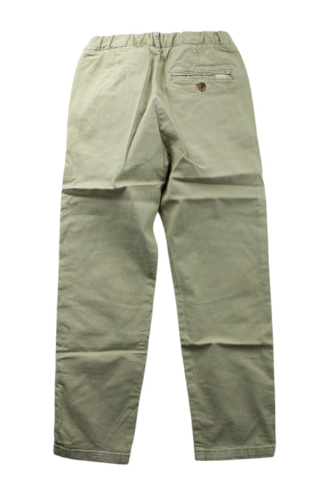 A Green Casual Pants from Bonpoint in size 8Y for neutral. (Back View)