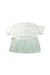 A White Short Sleeve Shirts from Bonpoint in size 6T for neutral. (Back View)