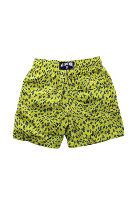 A Yellow Swim Shorts from Vilebrequin in size 8Y for boy. (Back View)