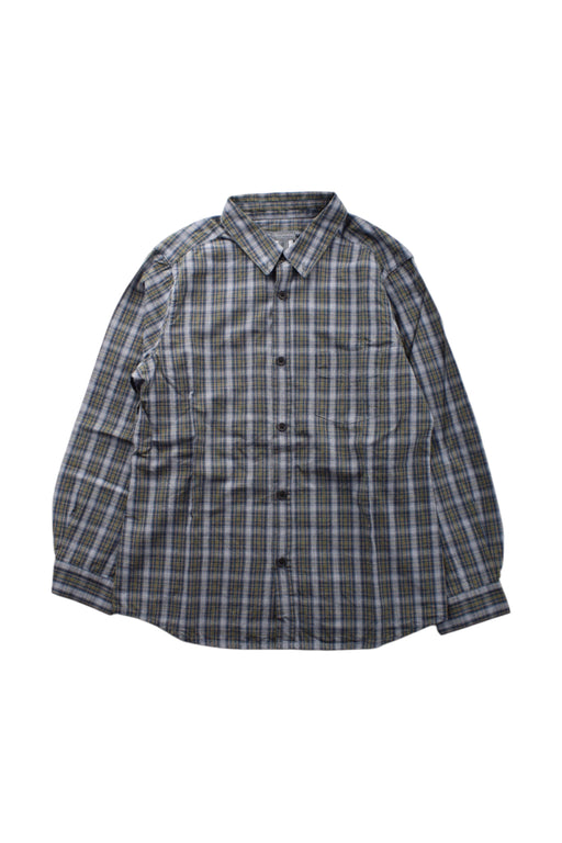 A Green Long Sleeve Shirts from Bonpoint in size 6T for neutral. (Front View)