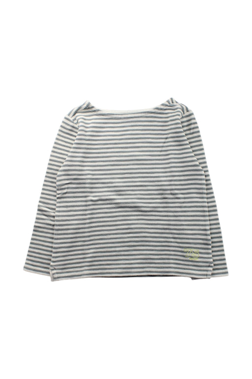 A Grey Long Sleeve Tops from Bonpoint in size 8Y for neutral. (Front View)