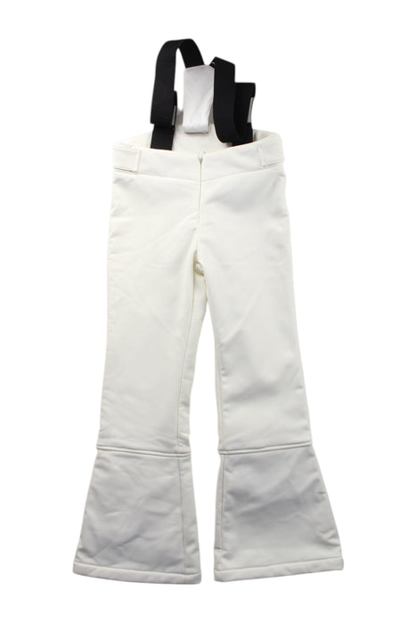 A White Ski Pants & Salopettes from Fusalp in size 8Y for neutral. (Front View)