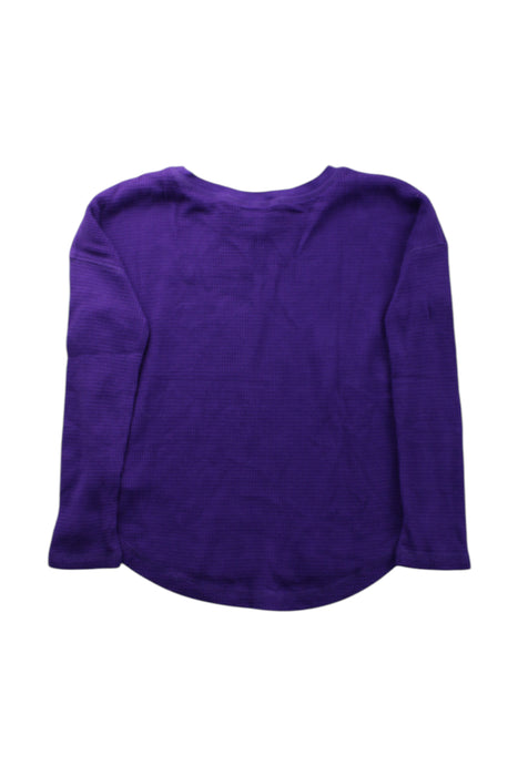 A Purple Long Sleeve Tops from Polo Ralph Lauren in size 5T for neutral. (Back View)