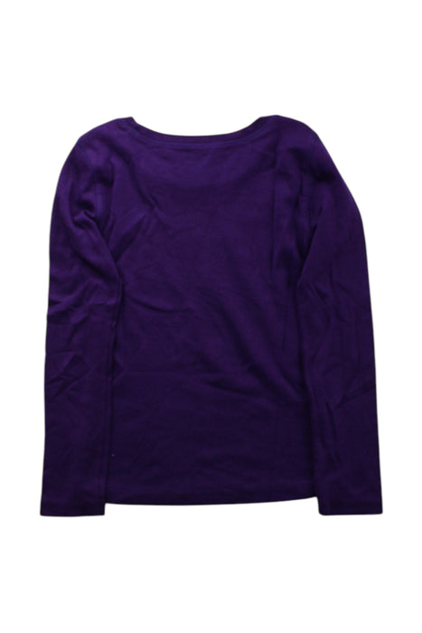 A Purple Long Sleeve Tops from Polo Ralph Lauren in size 5T for neutral. (Back View)