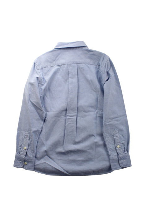 A Blue Long Sleeve Shirts from Ralph Lauren in size 8Y for boy. (Back View)