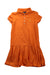 A Orange Short Sleeve Dresses from Polo Ralph Lauren in size 6T for girl. (Front View)