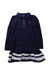 A Navy Long Sleeve Dresses from Ralph Lauren in size 5T for girl. (Front View)