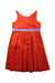 A Red Sleeveless Dresses from Janie & Jack in size 4T for girl. (Back View)