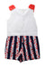 A Multicolour Sleeveless Rompers from Janie & Jack in size 6T for girl. (Back View)