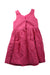A Pink Sleeveless Dresses from Janie & Jack in size 4T for girl. (Back View)