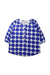 A Blue Long Sleeve Shirts from Crewcuts in size 6T for neutral. (Front View)