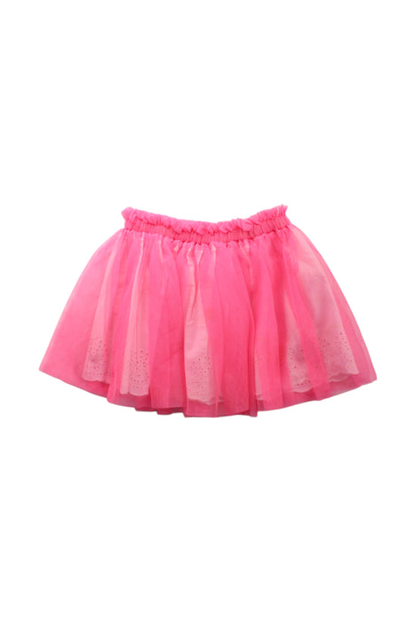 A Pink Tulle Skirts from Seed in size 6T for girl. (Front View)
