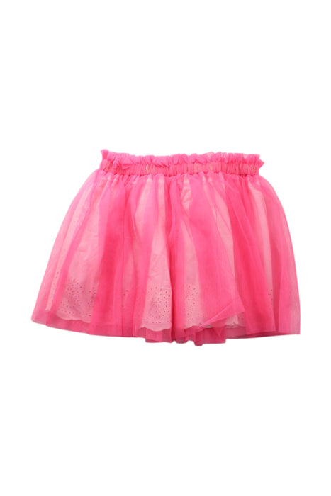 A Pink Tulle Skirts from Seed in size 6T for girl. (Back View)