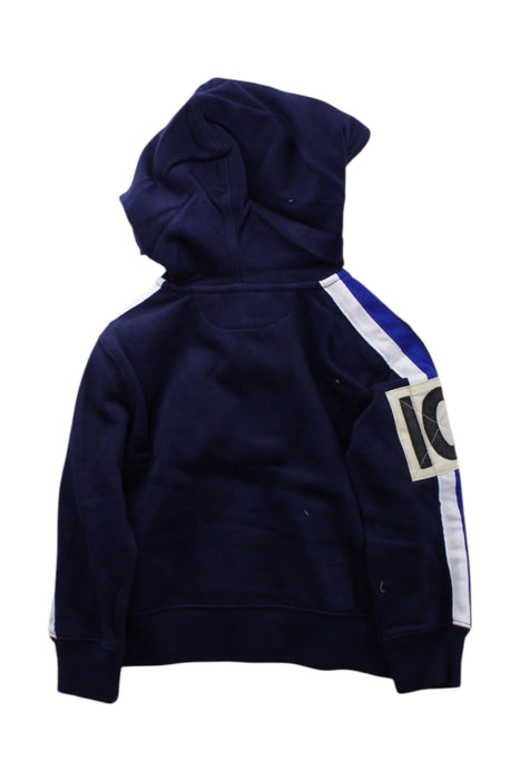 A Navy Hooded Sweatshirts from Polo Ralph Lauren in size 2T for boy. (Back View)
