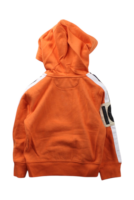 A Orange Hooded Sweatshirts from Polo Ralph Lauren in size 2T for boy. (Back View)