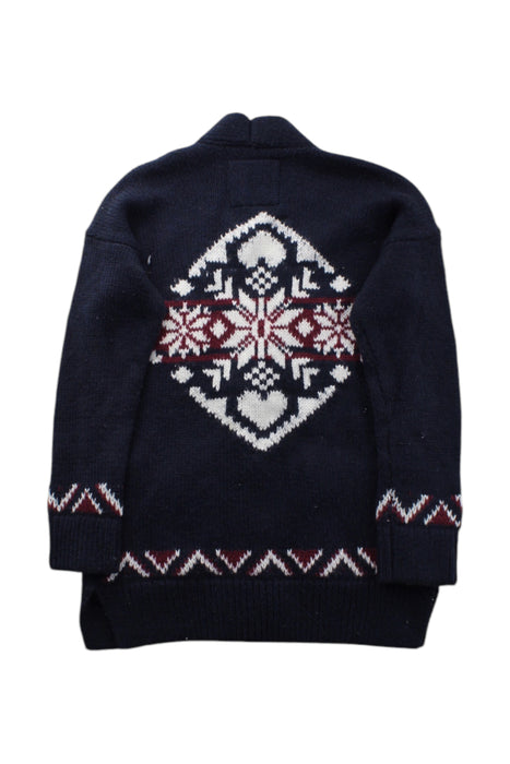 A Navy Cardigans from Abercrombie & Fitch in size 5T for neutral. (Back View)