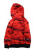 A Red Hooded Sweatshirts from Adidas in size 5T for neutral. (Back View)