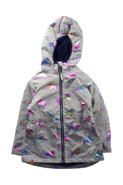 A Multicolour Rain Jackets from Hatley in size 6T for neutral. (Front View)