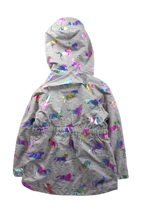 A Multicolour Rain Jackets from Hatley in size 6T for neutral. (Back View)