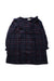 A Navy Long Sleeve Dresses from Louis Louise in size 6T for girl. (Front View)